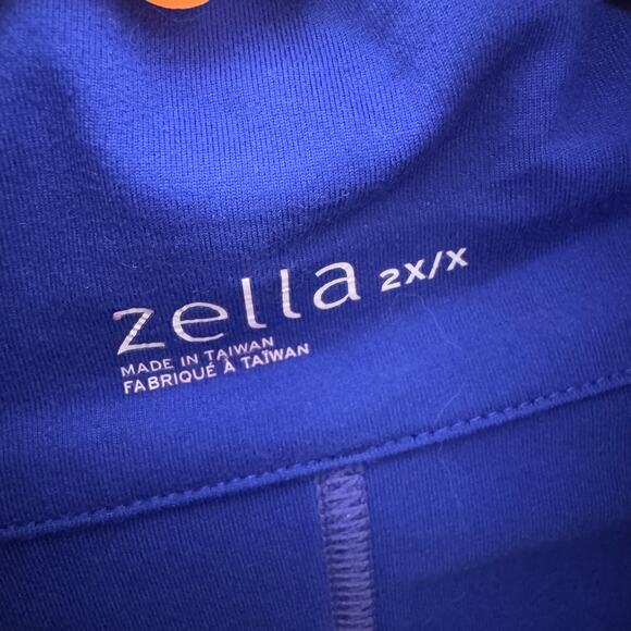 Zella Athletic Full Zip Mesh Longsleeve Jacket US Women's 2X Plus - Picture 4 of 6